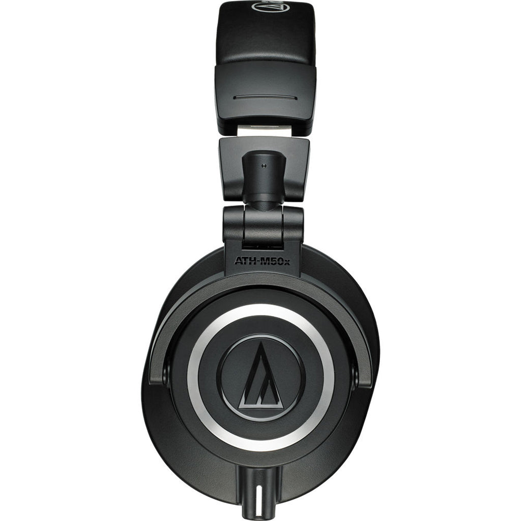 Audio-Technica ATH-M50x Closed-Back Monitoring Headphones (BLACK)