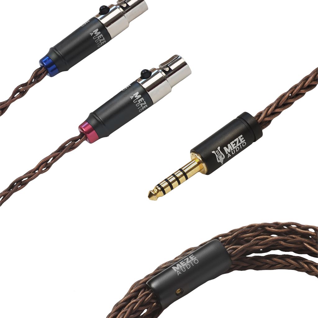 Meze Audio Copper PCUHD 4-Pin Mini-XLR Replacement Cable